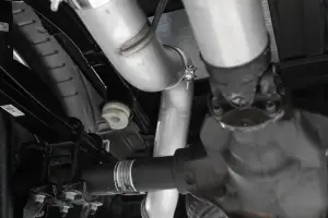 Lowriders Unlimited - S5209BLK | MBRP Cat Back Exhaust For Ford F-150 With 2.7L, 3.5L EcoBoost & 5.0L Engines | Armor Black, Race Profile Sound, Single Side Exit, Black-Coated Single Wall Tip - Image 6