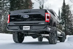 Lowriders Unlimited - S5209BLK | MBRP Cat Back Exhaust For Ford F-150 With 2.7L, 3.5L EcoBoost & 5.0L Engines | Armor Black, Race Profile Sound, Single Side Exit, Black-Coated Single Wall Tip - Image 10