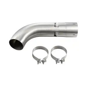 Pacific Performance Engineering - 117020420 | PPE Performance 304 Stainless Steel Turn Out Pipe For Chevrolet/GMC 6.6L Duramax | Black Finish - Image 4