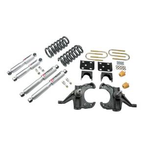 953SP | Belltech Complete 4 Inch Front /6 Inch Rear Lowering Kit with Street Performance Shocks (1973-1987 Blazer, Jimmy C10 | 1973-1991 Suburban C10)
