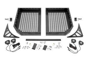 96133 | Rough Country Rear Cargo Rack For CFMOTO UFORCE U10 Pro | With LED Lights