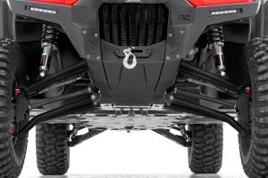 Rough Country - 92093BLK | Rough Country Aluminum Control Arms, High Clearance, With 2 Inch Forward Offset For Honda Pioneer 1000-6 - Image 3