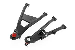 Rough Country - 92093BLK | Rough Country Aluminum Control Arms, High Clearance, With 2 Inch Forward Offset For Honda Pioneer 1000-6 - Image 6