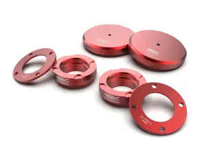 416-72T009-R | aFe Power CONTROL 2.5 Inch Front / 1.0 Inch Rear Leveling Kit For Toyota Tundra / Sequoia TRD Pro