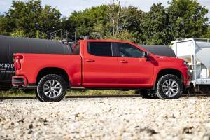 Rough Country - 28240 | Rough Country 3.5 Inch Lift Kit For Chevrolet Silverado 1500 2WD/4WD (& Refresh) | Aluminum Finish Control Arm, Factory Rear Mono Leaf Spring, M1 Struts With M1 Rear Shocks - Image 3