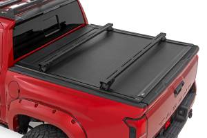 88208 | Rough Country Adjustable Crossbars, Universal T-Slot For Chevrolet / Ford / GMC / Nissan / Ram / Toyota | Mid Size Bed 