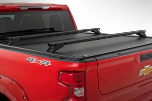 88207 | Rough Country Adjustable Crossbars, Universal T-Slot For Chevrolet / Ford / GMC / Nissan / Ram / Toyota | Full Size Bed
