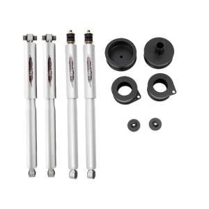 1033SP | 2.5" Coil Spring Spacers Inc. Front and Rear Trail Performance Shocks