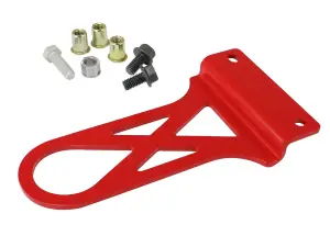 450-401002-R | AFE Power CONTROL PFADT Series Front Tow Hook For Chevrolet Corvette C5 | Front/Red