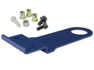 450-401005-L | AFE Power CONTROL PFADT Series Front Tow Hook For Chevrolet Corvette C6 | Front/Blue