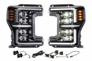 LF2-503Y | Morimoto XB Evo Hybrid LED Headlights For Ford F-250 / F-350 / F-450 / F-550* Super Duty | Pair