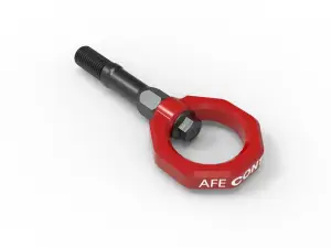 450-401015-R | AFE Power CONTROL Rear Tow Hook, Red For Chevrolet Corvette C8 V8-6.2L
