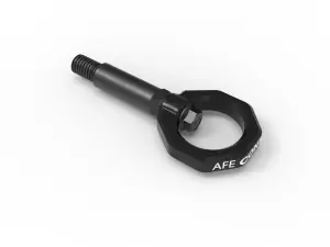 450-502001-B | AFE Power CONTROL Front Tow Hook, Black For BMW F-Chassis 2/3/4/M