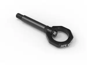 450-502002-B | AFE Power CONTROL Rear Tow Hook, Black For BMW F-Chassis 2/3/4/M