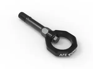 450-712001-B | AFE Power CONTROL Front Tow Hook, Black For Nissan Z V6-3.0L (tt)