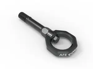 450-712001-G | AFE Power CONTROL Front Tow Hook, Gray For Nissan Z V6-3.0L (tt)
