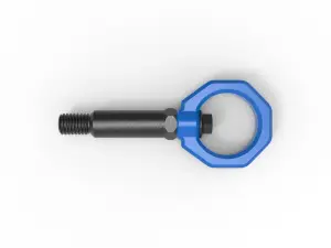 Afe - Advance Flow Engineering - 450-721001-L | AFE Power CONTROL Front Tow Hook, Blue For Toyota GR Supra (A90) L4-2.0L (t) / L6-3.0L (t) - Image 6