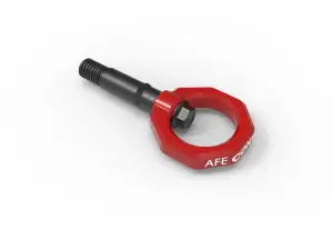 450-721002-R | AFE Power CONTROL Rear Tow Hook, Red For Toyota GR Supra (A90) L4-2.0L (t) / L6-3.0L (t)
