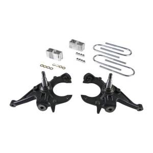 613 | Belltech 2 Inch Front / 2 Inch Rear Complete Lowering Kit without Shocks (1982-2004 S10/S15 2WD)