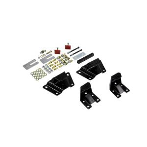 6412 | Belltech 4" Drop Leaf Spring Hanger Kit (Front and Rear Hangers)