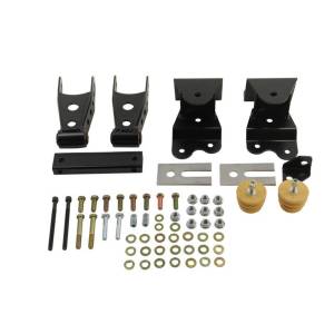 6503 | Belltech 4" Drop Leaf Spring Shackle & Hanger Kit (Front Hanger/Rear Shackle)
