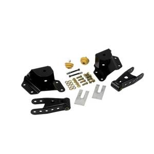 6512 | Belltech 4" Drop Leaf Spring Shackle & Hanger Kit (Front Hanger/Rear Shackle)