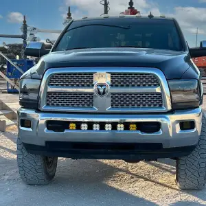 TF-LEDMT6-10U | Thuren Fabrication In Bumper LED Mount For Ram 2500 / Ram 3500