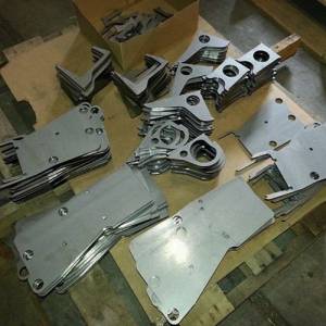 TF-RBWBR-0313 | Thuren Fabrication Rear Bumper DIY Weld Brackets For Ram