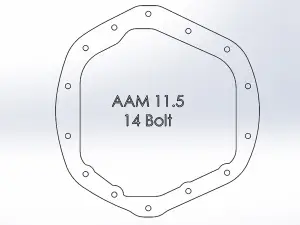 Afe - Advance Flow Engineering - 46-7706AB | aFe Power Front & Rear Differential GUARD Package, With Oil For GM Diesel Trucks V8 (AAM 9.25 & AAM 11.5-14) - Image 4