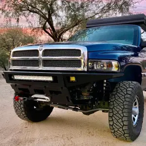 Thuren Fabrication - FBMPR-2G-CRDL+CRMBR | Thuren Fabrication Modular Front Bumper For Ram 2500 / Ram 3500 | Lower Main Cradle | Add Winch-Fit Weld - Image 4