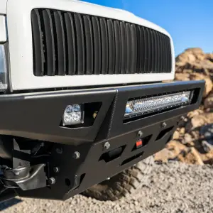 Thuren Fabrication - FBMPR-2G-CRDL+UPR | Thuren Fabrication Modular Front Bumper For Ram 2500 / Ram 3500 | Lower Main Cradle + Upper Center Only - Image 2