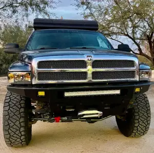 Thuren Fabrication - FBMPR-2G-CRDL+UPR+WINGS | Thuren Fabrication Modular Front Bumper For Ram 2500 / Ram 3500 | Lower Main Cradle + Upper Center + Outer Wings - Image 5