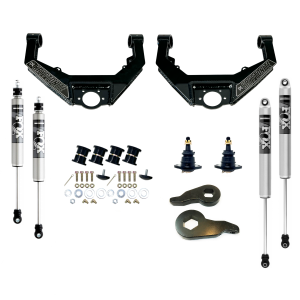 Kryptonite - KR10STAGE3FOX | Kryptonite Stage 3 Leveling Kit w/ Fox Shocks (2001-2010 Silverado, Sierra 2500 HD, 3500 HD) - Image 3