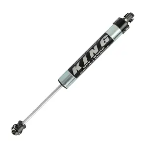 TF573-09BK-0313-150 | Thuren Fabrication King Steering Damper For Ram 2500 / Ram 3500 | With Thuren 1.50 Inch Clamp For Custom Aftermarket Steering Links | Black Aluminum Ends