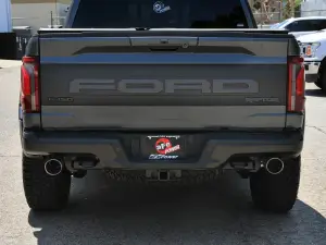 Afe - Advance Flow Engineering - 49-33151-B | aFe Power Vulcan Series 3 To 3-1/2 Inch, 304 Stainless Steel Cat-Back Exhaust System With Black Tip For Ford F-150 Raptor/ Raptor R V6/V8 - Image 5