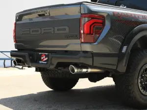 Afe - Advance Flow Engineering - 49-33151-P | aFe Power Vulcan Series 3 To 3-1/2 Inch, 304 Stainless Steel Cat-Back Exhaust System With Polished Tip For Ford F-150 Raptor/ Raptor R V6/V8 - Image 4
