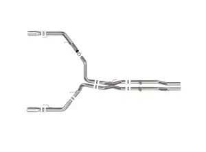 Afe - Advance Flow Engineering - 49-33151-P | aFe Power Vulcan Series 3 To 3-1/2 Inch, 304 Stainless Steel Cat-Back Exhaust System With Polished Tip For Ford F-150 Raptor/ Raptor R V6/V8 - Image 7