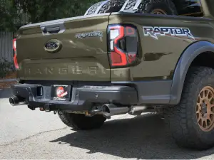 Afe - Advance Flow Engineering - 49-33152-B | aFe Power Vulcan Series 3 Inch, 304 Stainless Steel Cat-Back Exhaust System With Black Tip For Ford Ranger Raptor 24-26 V6-3.0L (tt) - Image 3
