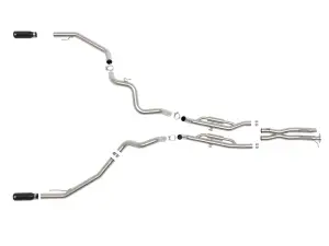 Afe - Advance Flow Engineering - 49-33152-B | aFe Power Vulcan Series 3 Inch, 304 Stainless Steel Cat-Back Exhaust System With Black Tip For Ford Ranger Raptor 24-26 V6-3.0L (tt) - Image 9