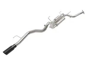 49-36076-B | aFe Power Vulcan Series 2-1/2 To 3 Inch, 304 Stainless Steel Cat-Back Exhaust System With Black Tip For Toyota Land Cruiser (J250) L4-2.4L (t)