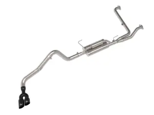 49-36140-B | aFe Power Vulcan Series 2-1/2 To 3 Inch, 304 Stainless Steel Cat-Back Exhaust System With Black Tip For Nissan Frontier V6-3.8L