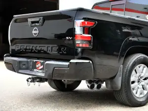 49-36140-P | aFe Power Vulcan Series 2-1/2 To 3 Inch, 304 Stainless Steel Cat-Back Exhaust System With Polished Tip For Nissan Frontier V6-3.8L