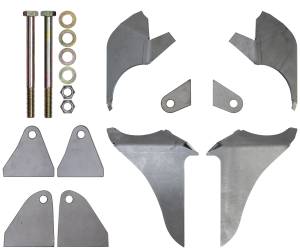 CS-DCBGUSSET-03 | Carli Suspension Coil Bucket Gusset Kit & Motor Mount Doubler For Ram 2500 / 3500