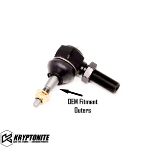 Kryptonite - KRCLP11 | Kryptonite SS Series Center Link Tie Rod Package | Factory Size Outer Tie Rod End (2011-2026 Silverado, Sierra 2500 HD, 3500 HD) - Image 4