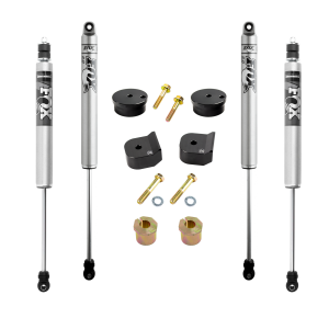 KRFD05STAGE1FOX | Kryptonite Stage 1 Leveling Kit w/ Fox Shocks (2005-2016 F250, F350 Super Duty)