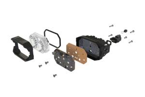 Morimoto - BAF107Y | Morimoto 2Banger NCS LED Pod Lights | Pair, Combo, Yellow Lights - Image 6