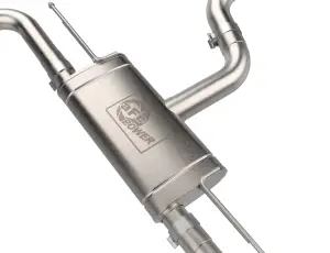 Afe - Advance Flow Engineering - 49-36454-P | aFe Power MACH Force-Xp 3 To 2-1/2 Inch, 304 Stainless Steel Cat-Back Exhaust System With Polished Tip For Volkswagen GTI (MKVIII) L4-2.0L (t) - Image 6