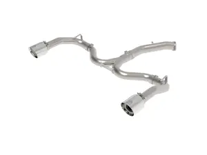 Afe - Advance Flow Engineering - 49-37037-P | aFe Power Takeda 3 To 2-1/2 Inch, 304 Stainless Steel Axle-Back Exhaust System With Polished Tip For Kia Forte GT L4-1.6L (t) - Image 1
