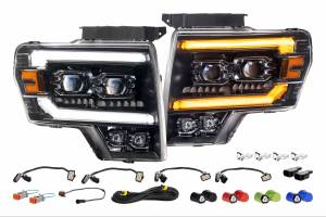 LF2-506 | Morimoto XB Evo LED Headlights For Ford F-150 / Ford SVT Raptor