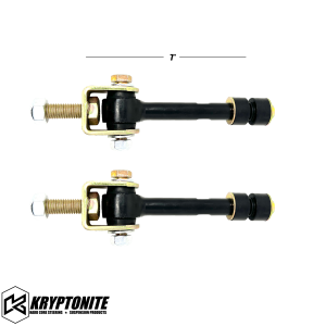 Kryptonite - KRSWEL02 | Kryptonite 0-2 Inch Lift Sway Bar End Links (2001-2019 Silverado, Sierra 2500 HD, 3500 HD) - Image 2